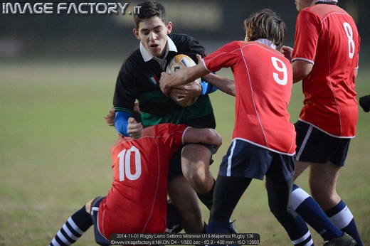 2014-11-01 Rugby Lions Settimo Milanese U16-Malpensa Rugby 139